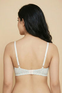 Zivame Padded Non Wired Medium Coverage Tshirt Bra - Slightly Heart — thumbnail 3